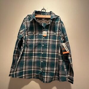 Ridgecut Women's Plaid Toughwear Long-sleeve Shirt